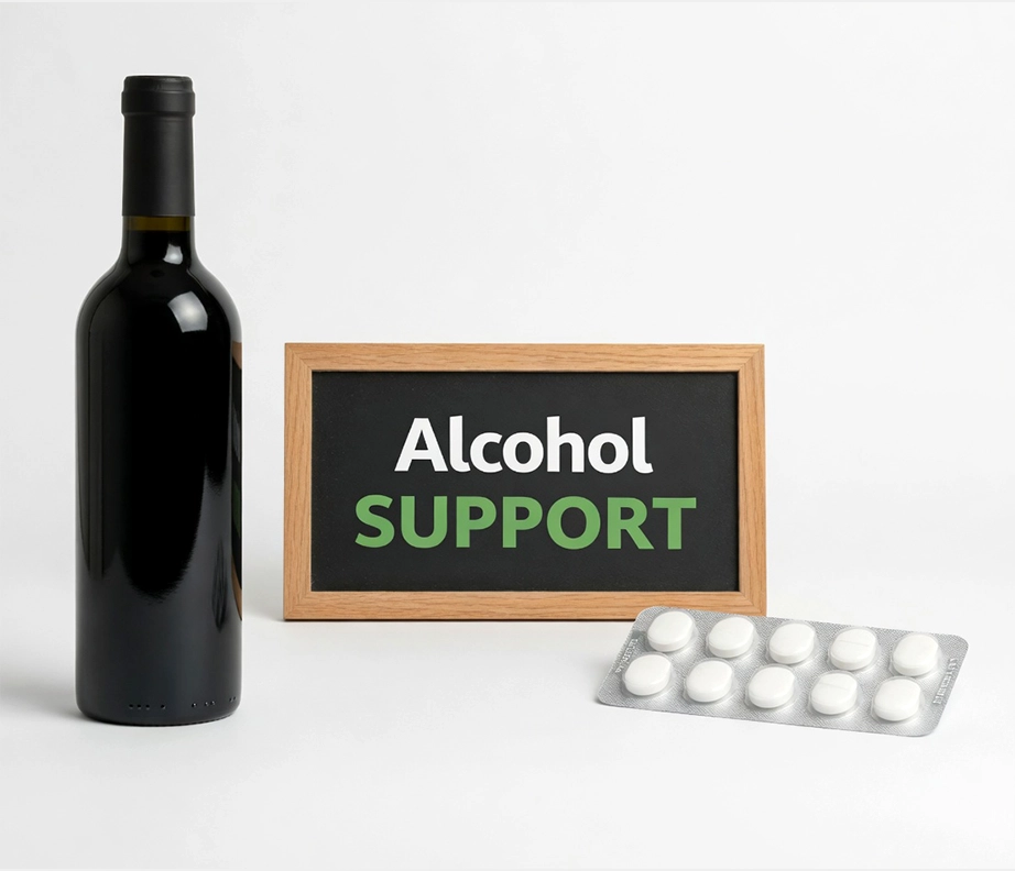 alcohol dependency consultation with pharmacist and treatment support UK pharmacy service