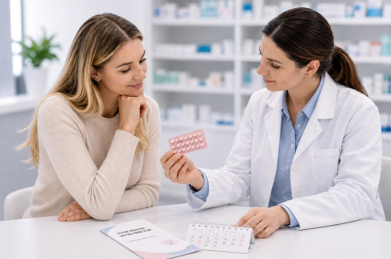 Contraception pharmacy consultation