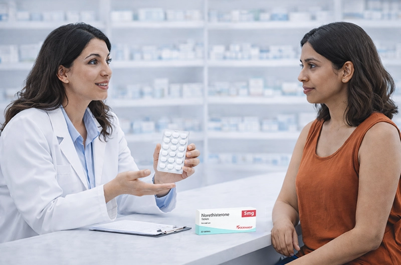 Doctor in professional consultation with patient