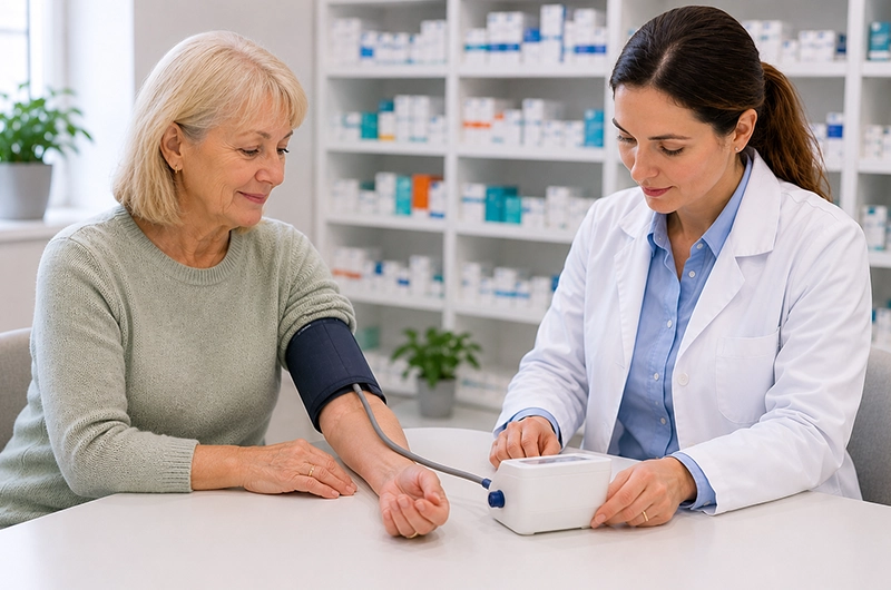 Blood pressure check